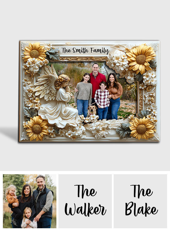 In God We Trust - Personalized Christian Cut Shape Photo Frame