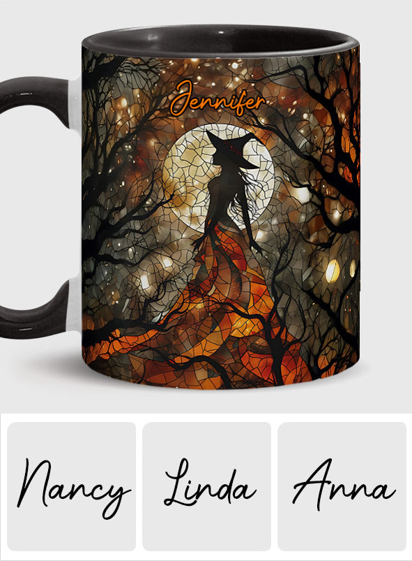 Artistic Witch - Personalized Witch Accent Mug