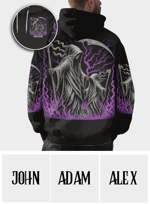 Halloween-Hund - Personalisiertes Halloween-Shirt mit Allover-Print