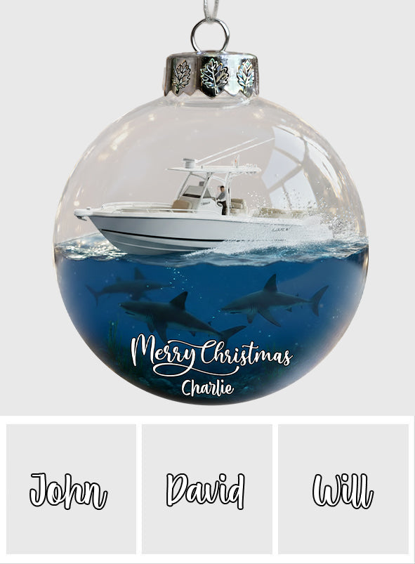 Love Boating - Personalized Boating Ornament