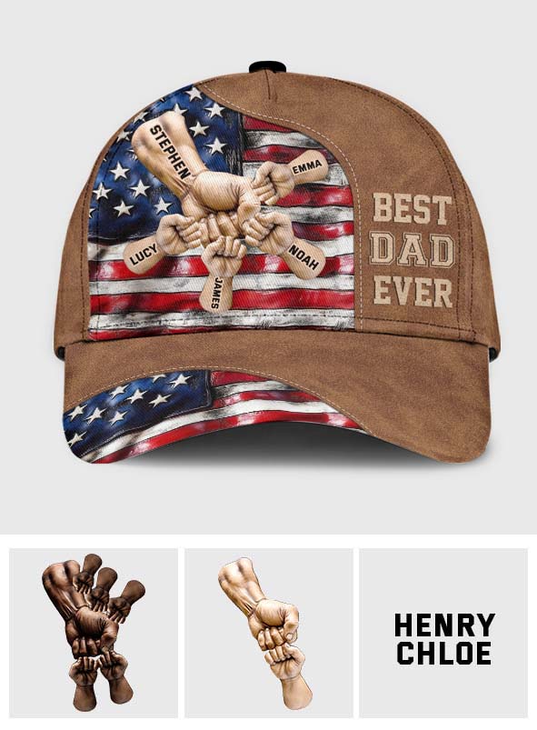 Best Dad Ever - Personalized Father Classic Cap