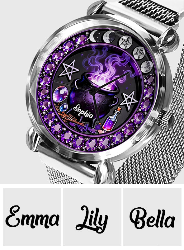 Magical Witch - Personalized Witch Women Hand Watch