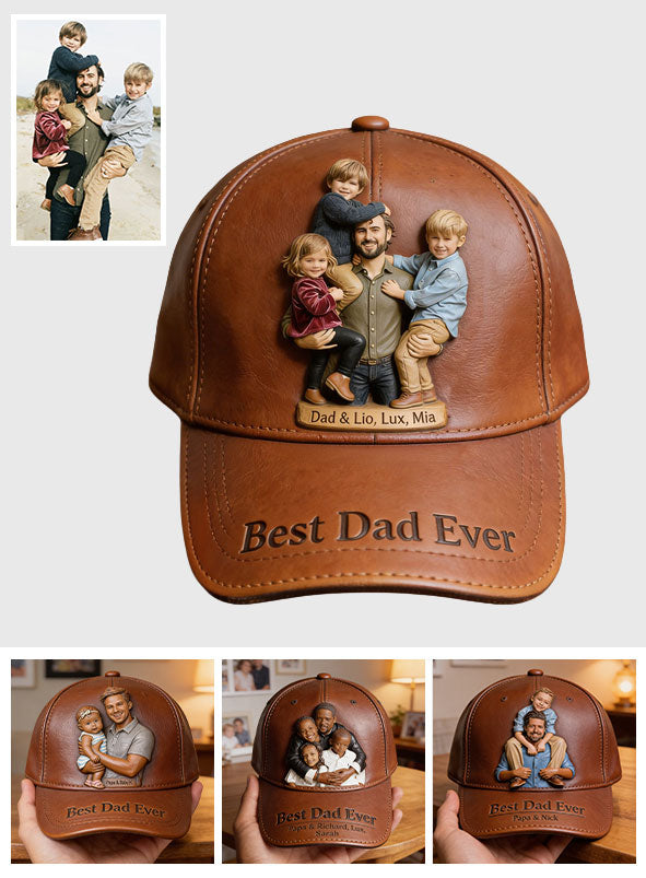 Best Dad Ever - Personalized Father Classic Cap