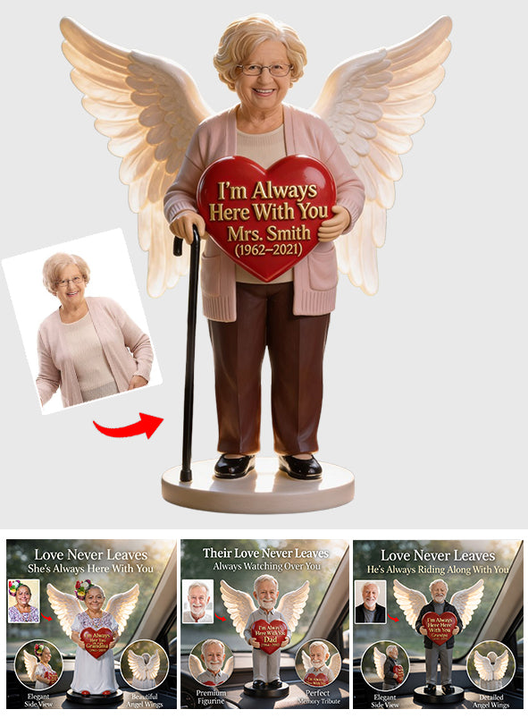 Memorial Gift for Lost of Loved Ones - Personalized Memorial Premium 3D Figurine