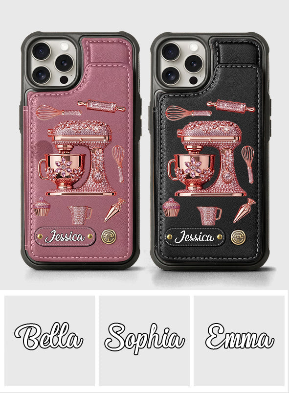 Love Baking - Personalized Baking Wallet Phone Case