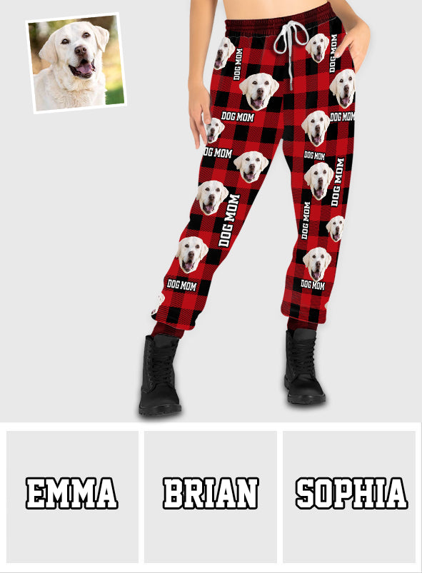 Personalisierte Unisex-Jogginghose mit Foto und Namen für Hunde und Katzen