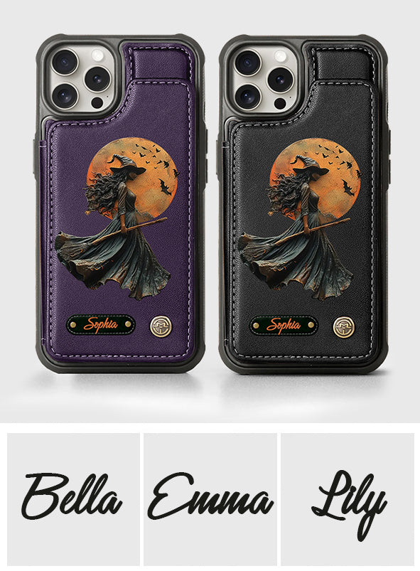 Magical Witch - Personalized Witch Wallet Phone Case