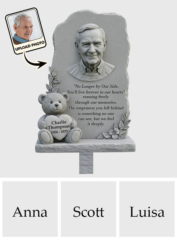 Forever In Our Memories - Personalized Memorial Acrylic Garden Sign/ Acrylic Plaque Sign