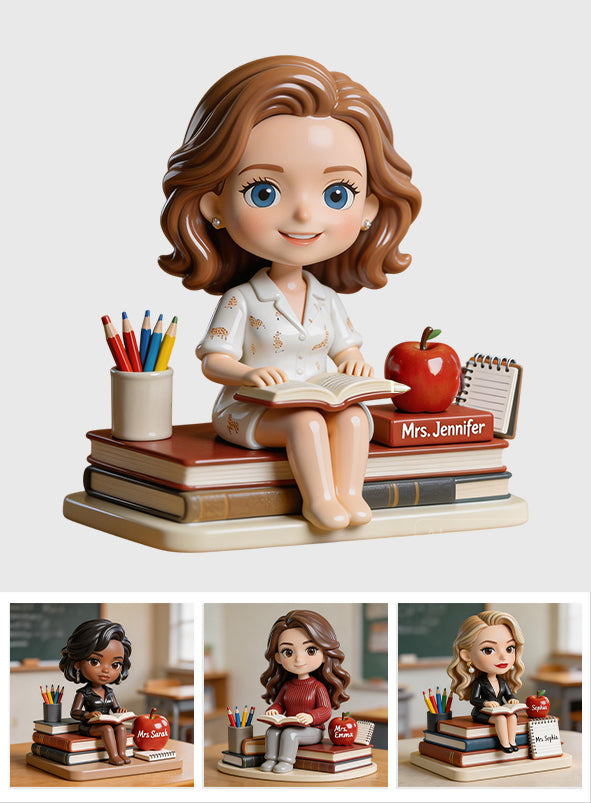 Custom Any Photo - Personalized Teacher Custom Shaped Acrylic Plaque