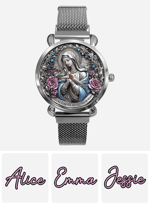 Ewiger Glaube – Personalisierte christliche Damenuhr