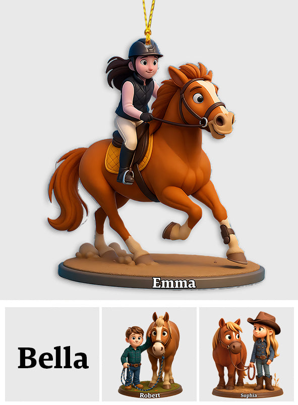 Liebespferd – Personalisierter Pferdeanhänger