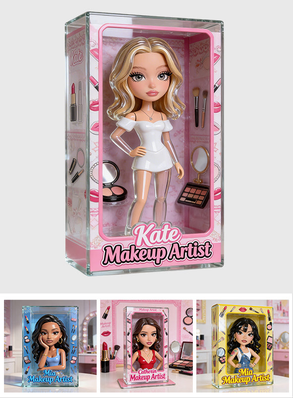 Makeup Artist - Personalized Makeup Custom Shaped Acrylic Plaque