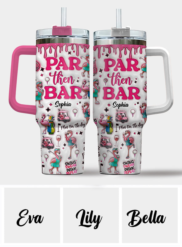 Par Then Bar – Personalisierter Golfbecher mit Henkel