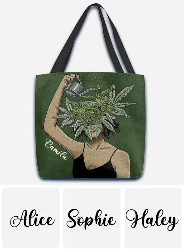 Pot Head - Personalized Weed Tote Bag