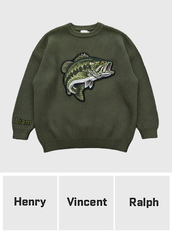 Angel-Liebe - Personalisierter Angel-Pullover