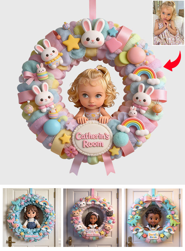 Magic Wearth - Personalized Kid Custom Shaped Wood Sign