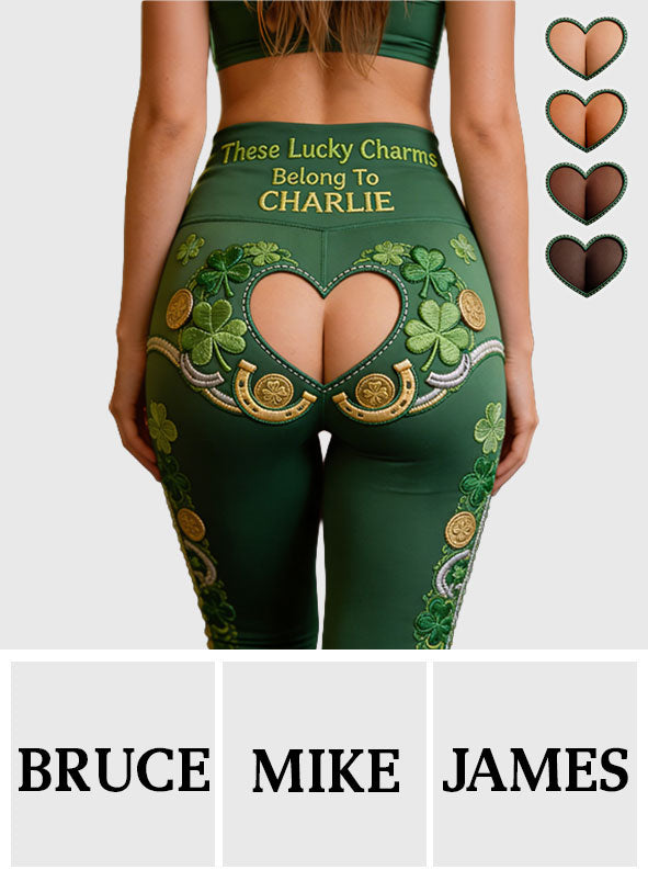 Heißes St. Patrick's Day Kostüm – Personalisierte, pikante Leggings für Paare
