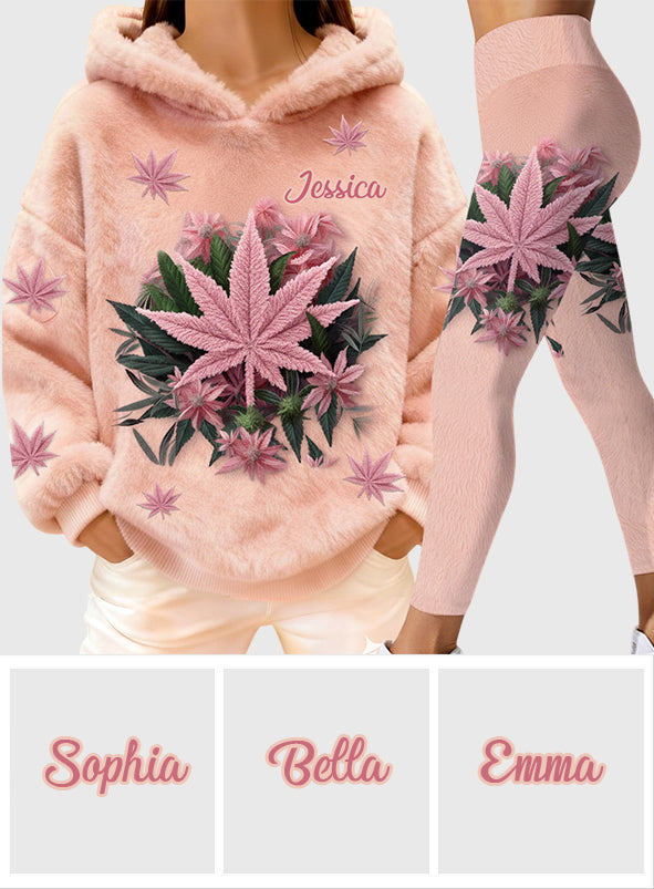 Magic Leaf – Personalisierter Weed-Hoodie und Leggings
