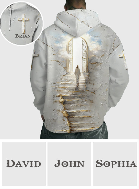 Himmelsleiter – Personalisiertes christliches T-Shirt