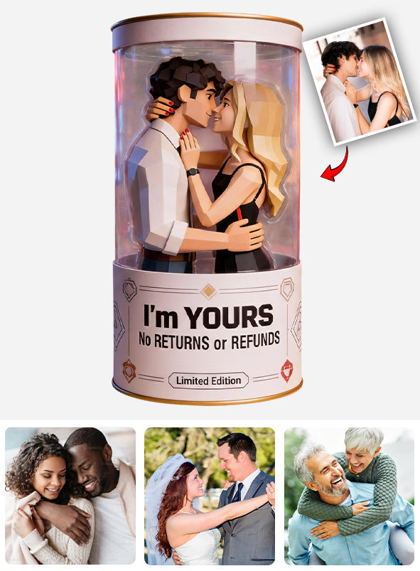 Ich liebe dich – Personalisierte Acrylplakette in individueller Form für Paare