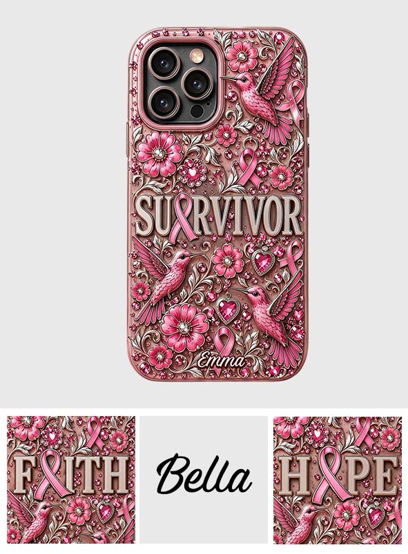 Breast Cancer Awareness - Personalized Breast Cancer Awareness Full Print Phone Case