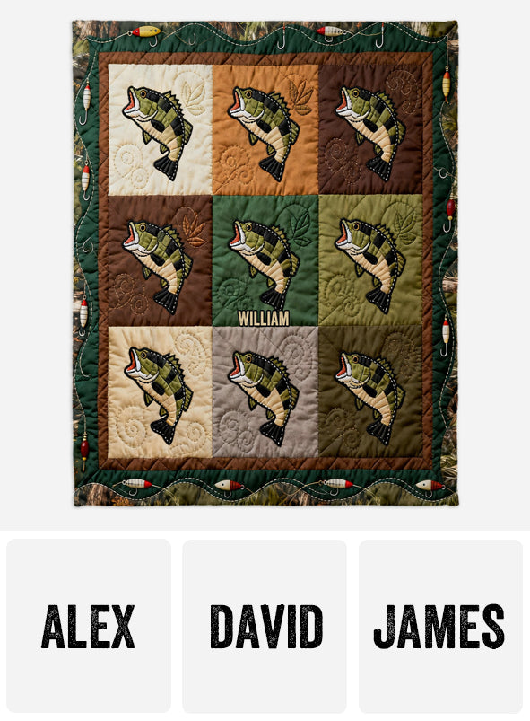 Angel-Liebhaber – Personalisierte Angeldecke