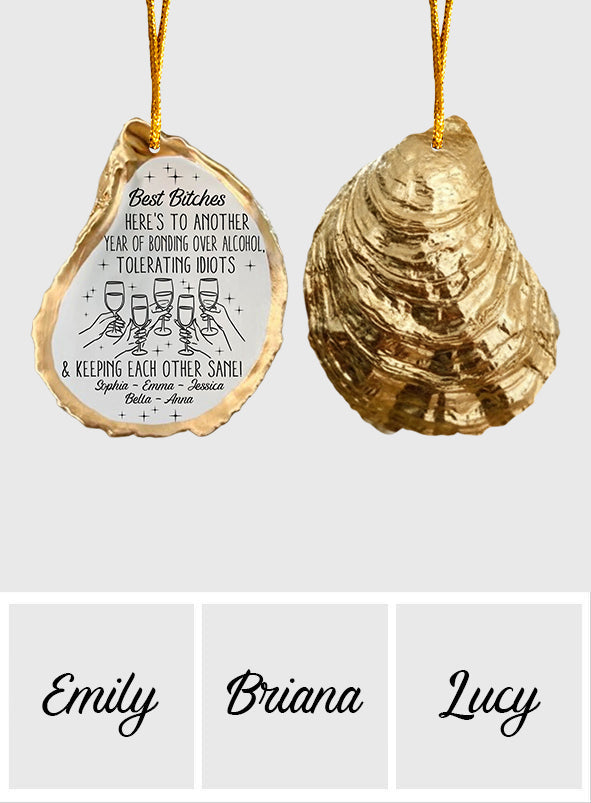 Auf ein weiteres Jahr! – Personalisierter Weihnachtsschmuck für die beste Freundin