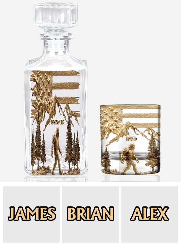 Sasquatch - Personalisiertes Whiskyglas
