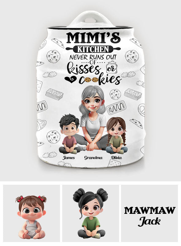Mimi's Kitchen - Personalized Grandma Cookie Jar