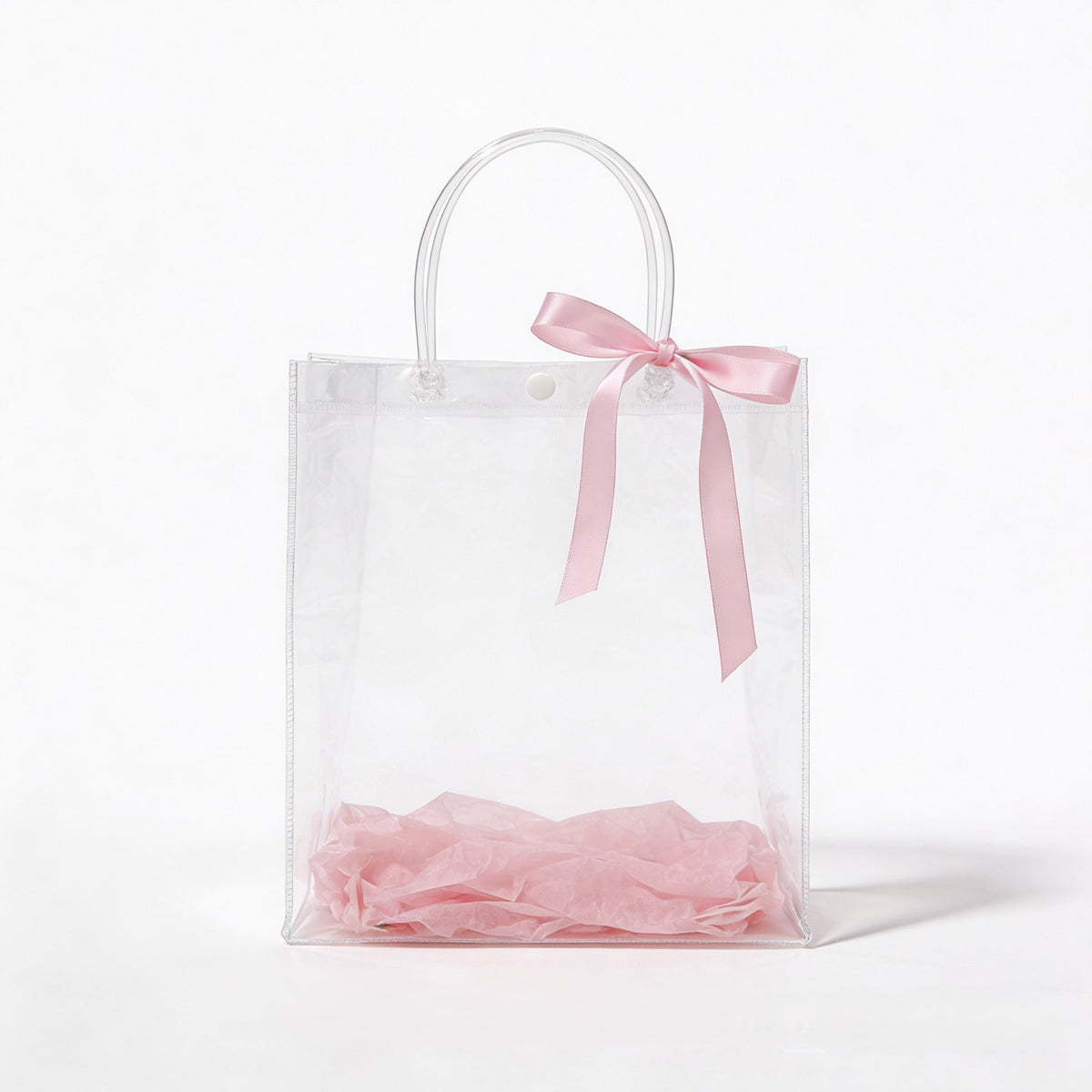 Transparente Geschenktüte