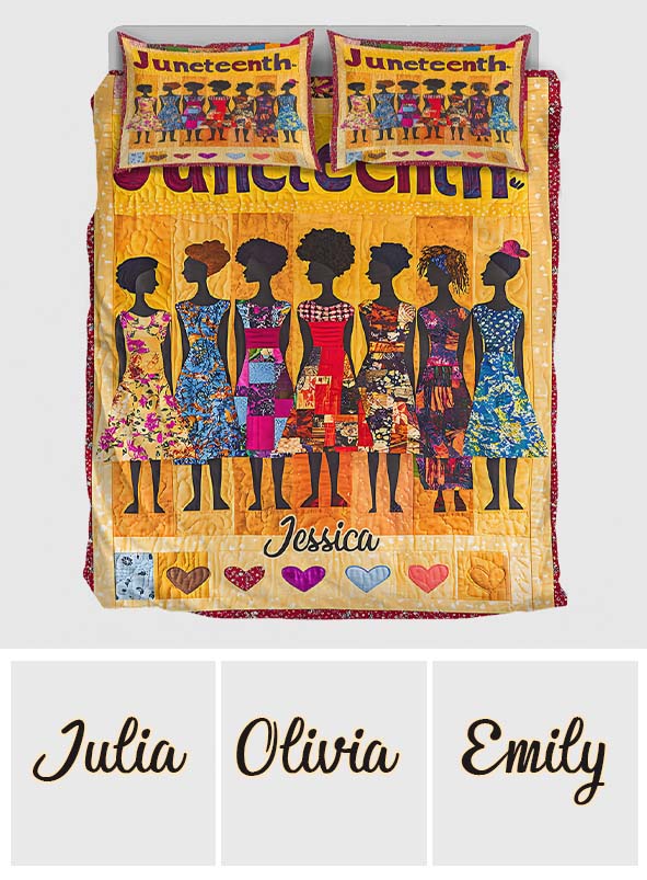 Sie mögen uns nicht – Personalisierte Bettwäsche zum Juneteenth-Gedenktag