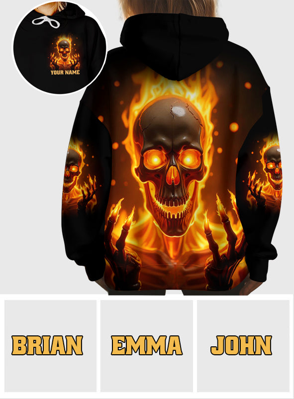 Mein Give AF ist kaputt - Personalisiertes Totenkopf-Shirt