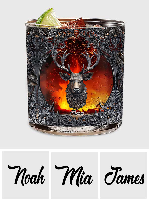 Liebe zur Jagd und zum Whisky – personalisiertes Whiskyglas für die Jagd