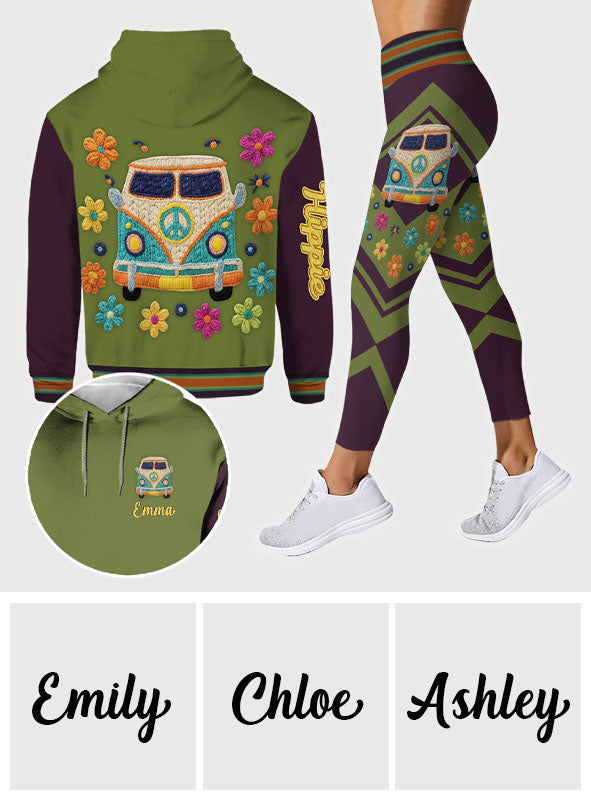 Hippie Souls – Personalisierter Hippie-Hoodie und Leggings