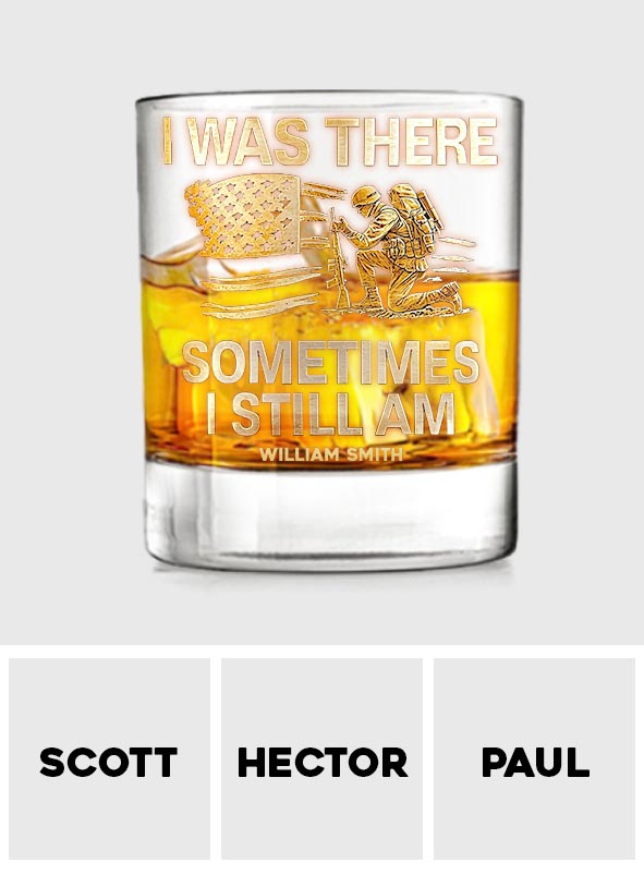 Stolzer Veteran – Personalisiertes Whiskyglas für Veteranen