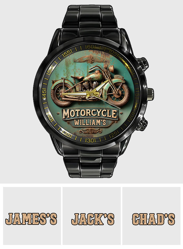 Motorradliebhaber – Personalisierte Biker-Handuhr