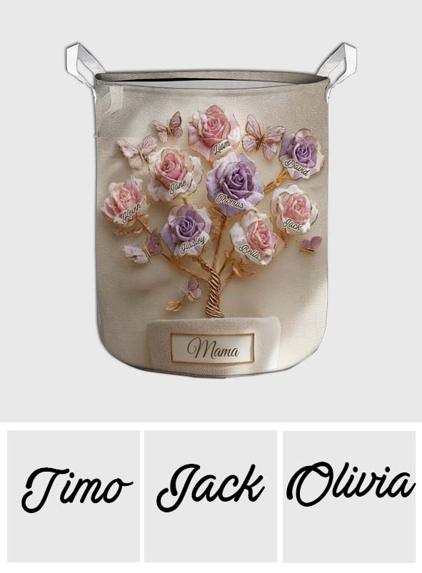 My Garden Gift For Mom, Grandma,... - Personalized Mother Storage Basket