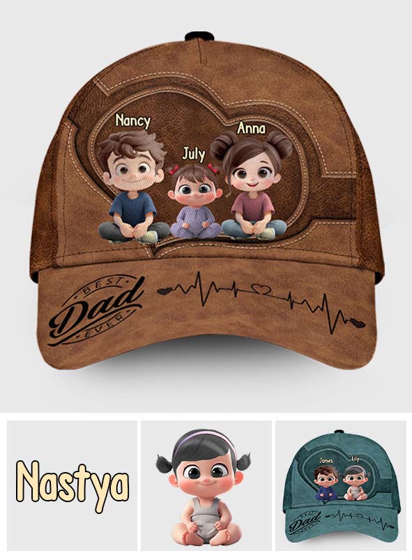 Best Dad Ever - Personalized Father Classic Cap