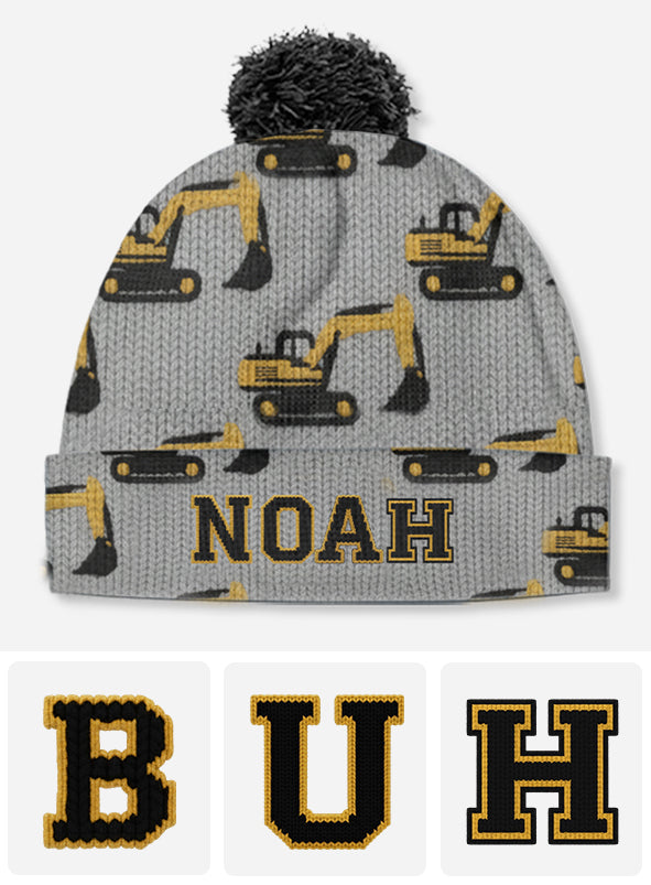 Coole, personalisierte Kindermütze mit Anfangsbuchstaben – das perfekte Geschenk für Kinder!