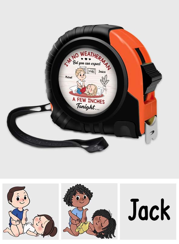 Ein paar Zentimeter – Personalisiertes Maßband für Paare