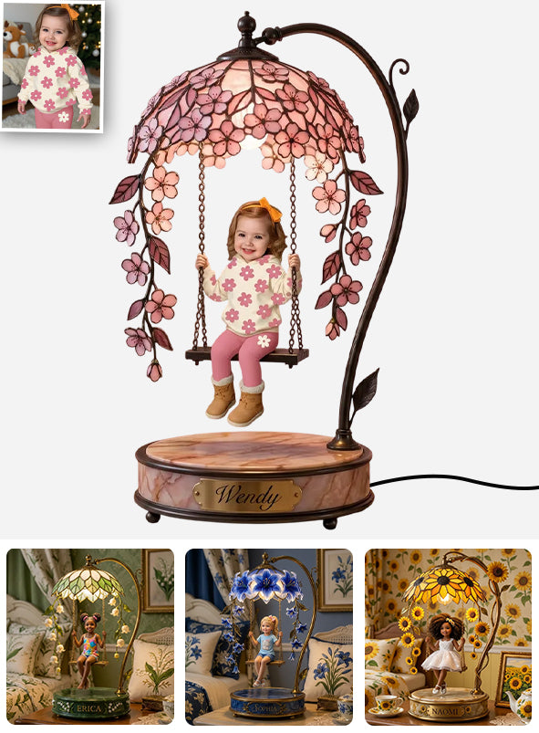 Beautiful Gift For Kids - Personalized Kid Acrylic LED Night Light