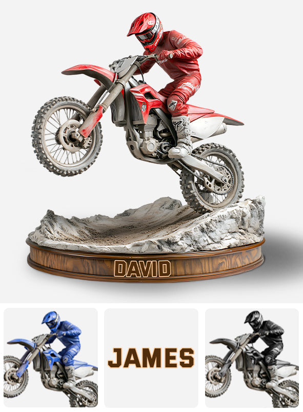 Ride Or Die – Personalisierte Acrylplakette in individueller Form für Dirtbikes