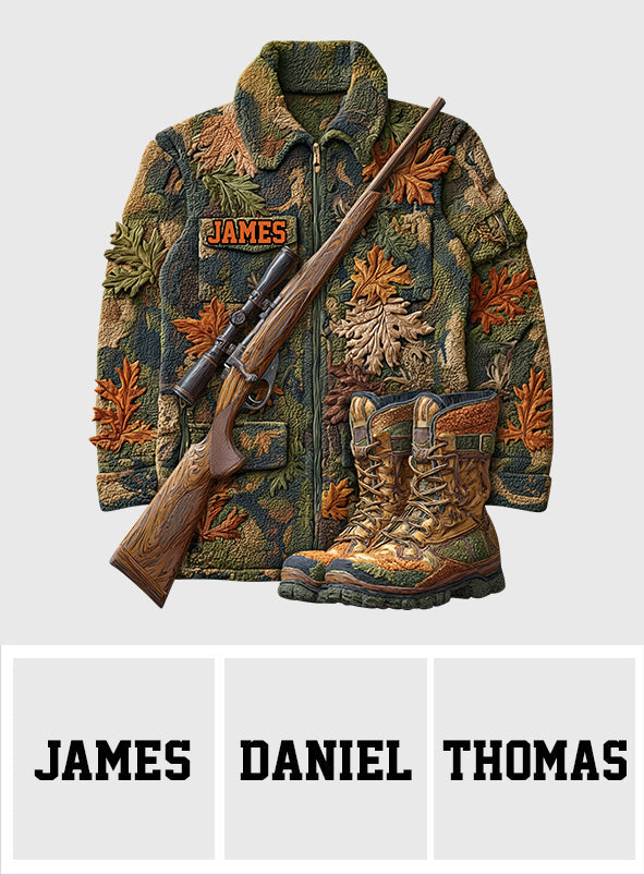 Liebe zur Jagd – Personalisierter, rutschfester, getufteter Jagdteppich