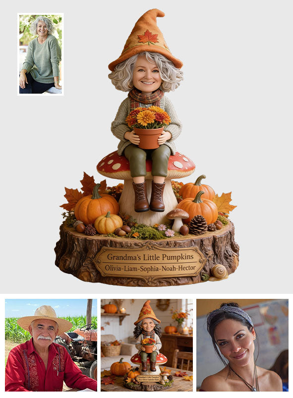 Daffodil Gnome - Personalized Grandma 2-Side Printed Acrylic Plaque