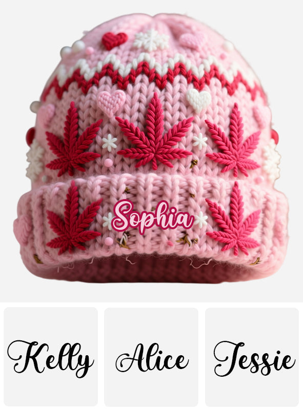 Stunning Leaf - Personalized Weed Beanie Hat