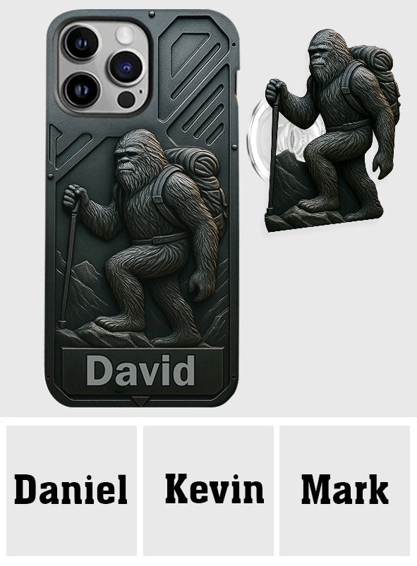 Sasquatch - Personalized Hiking Full Print Phone Case