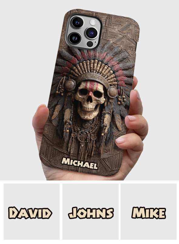 Proud Native - Personalized American Indian Full Print Phone Case