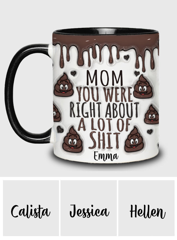 You Are Right - Personalized Mother Accent Mug