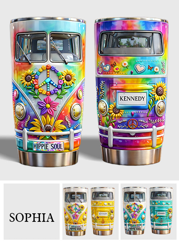 Hippie-Van, Hippie-Seele – personalisierter Hippie-Becher