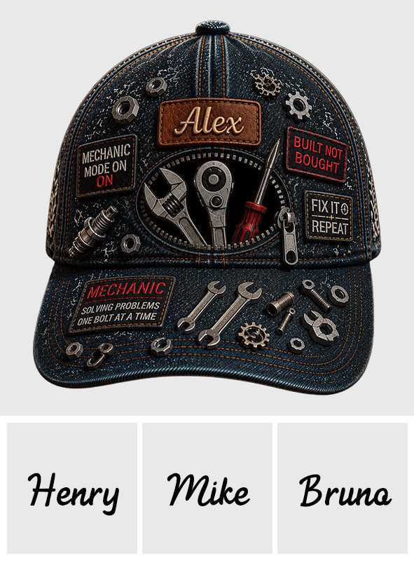 Mechanic Gift - Personalized Mechanic Classic Cap